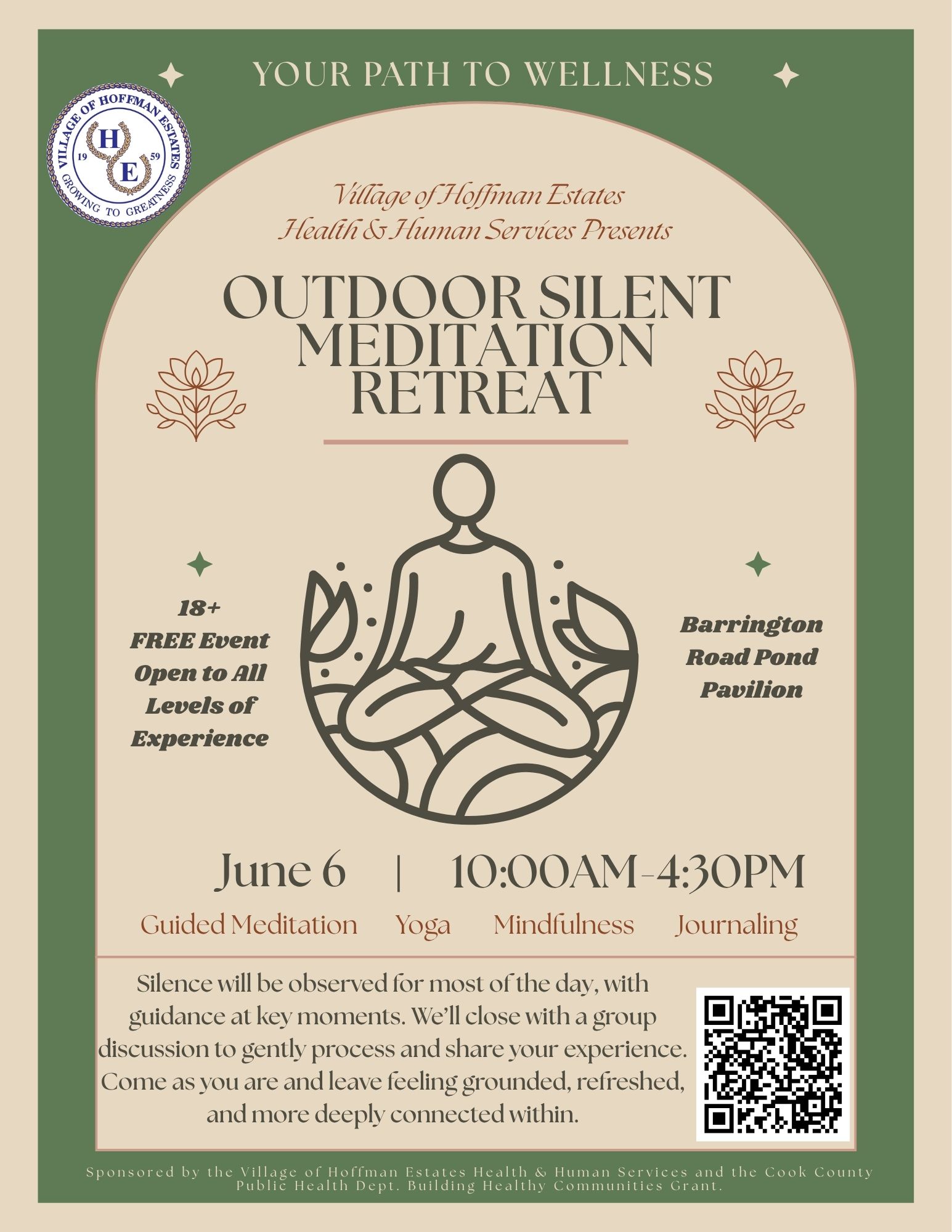 Outdoor Silent  Meditation Retreat